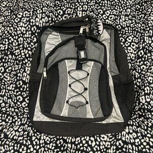 Black/cool grey backpack